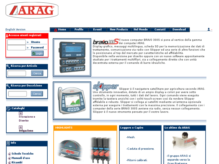 www.aragnet.it