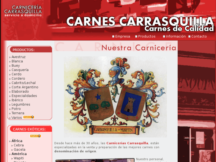 www.carnescarrasquilla.es