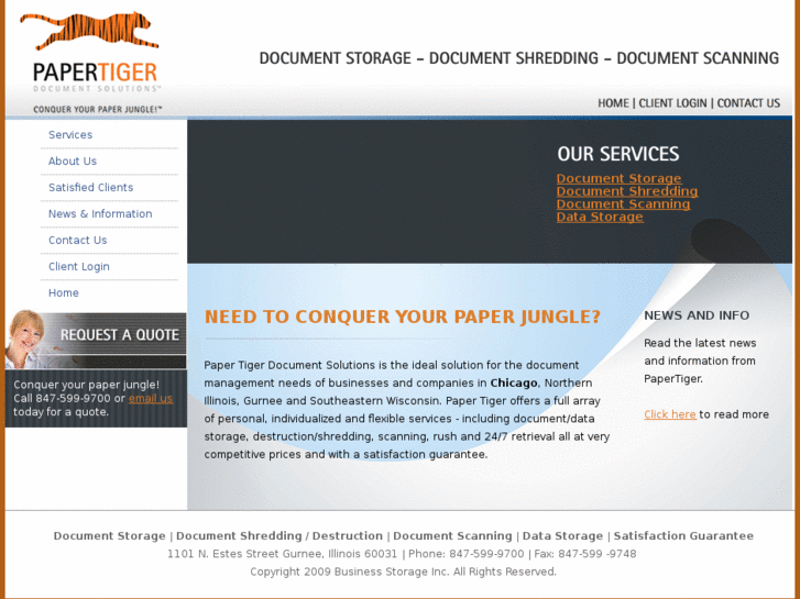 www.conqueryourpaperjungle.com