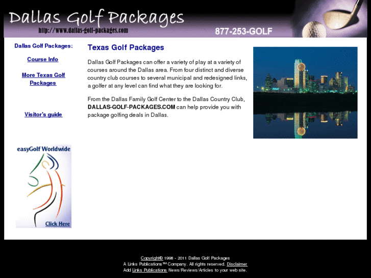 www.dallas-golf-packages.com