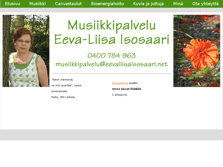 www.eevaliisaisosaari.net