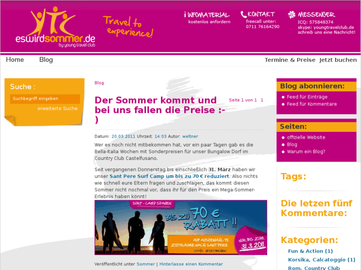 www.eswirdsommer.de