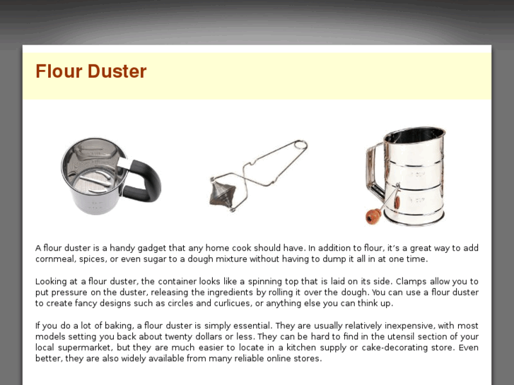 www.flourduster.com