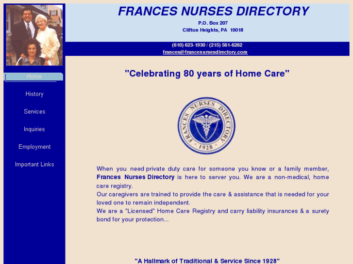 www.francesnursesdirectory.com