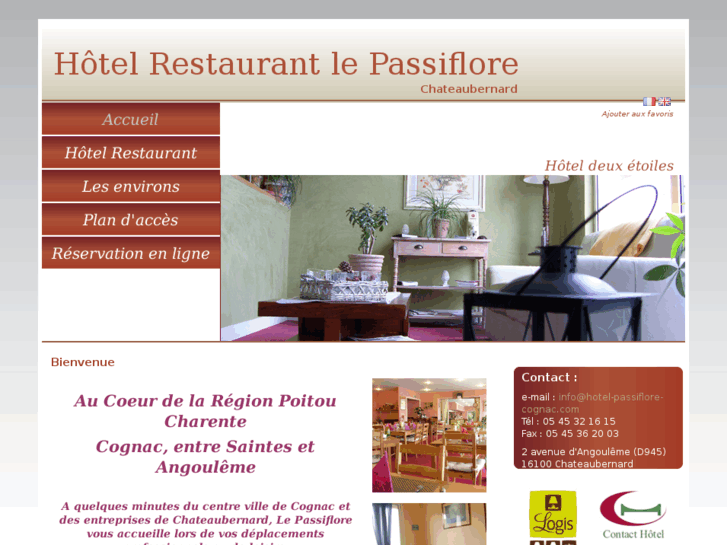 www.hotel-passiflore-cognac.com