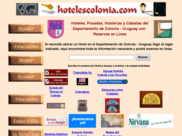 www.hotelescolonia.com