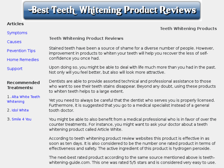 www.productsteethwhitening.com