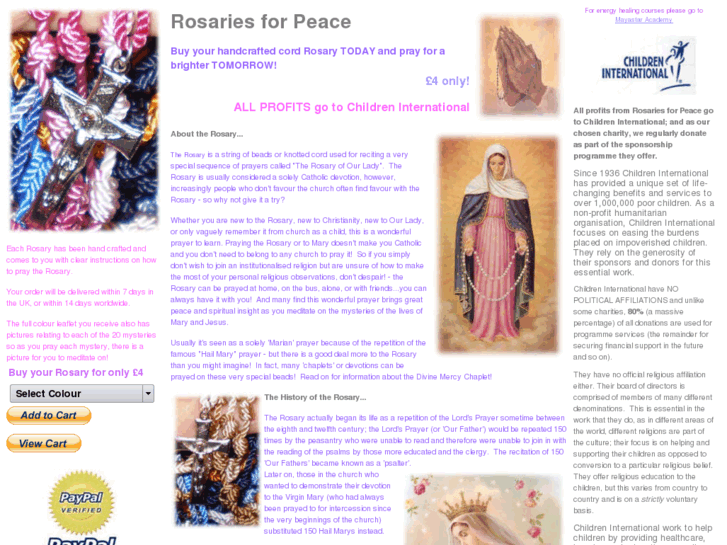 www.rosariesforpeace.net