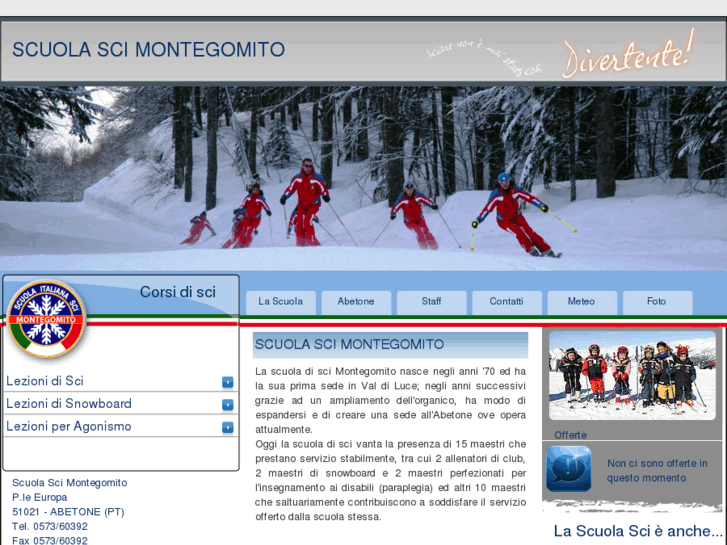 www.scuolascimontegomito.it