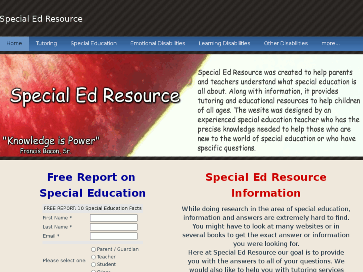 www.specialedresource.com