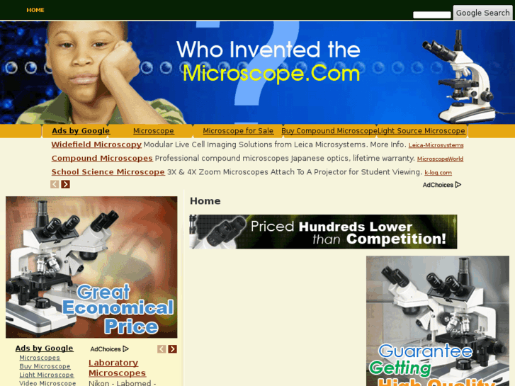 www.whoinventedthemicroscope.com