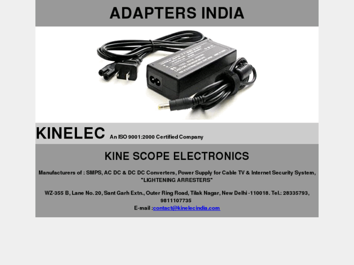 www.adaptersindia.com