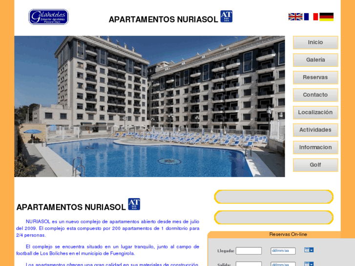 www.apartamentosnuriasol.com