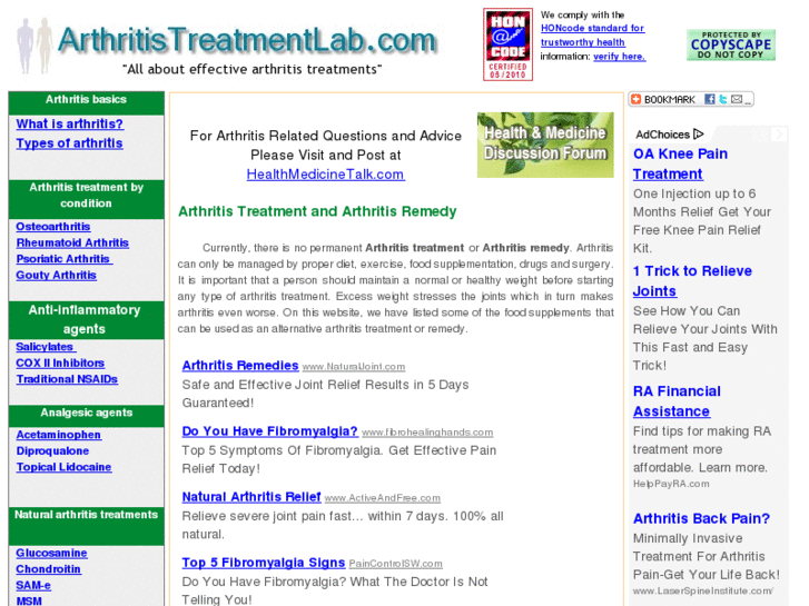 www.arthritistreatmentlab.com