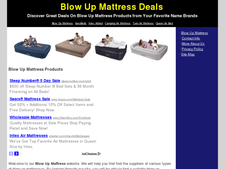 www.blowupmattress.org