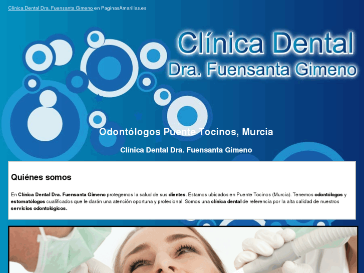 www.clinicadentalfuensantagimeno.com