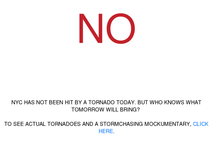 www.hasnycbeenhitbyatornado.com