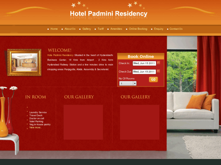 www.hotelpadminiresidency.com