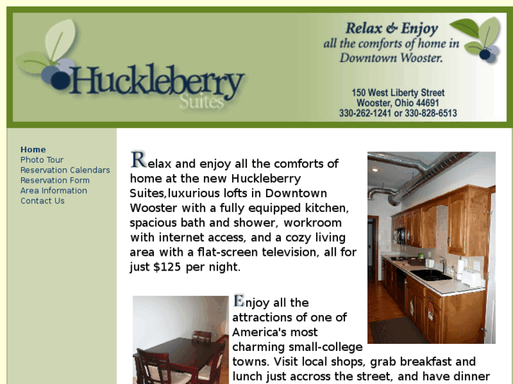 www.huckleberrysuites.com