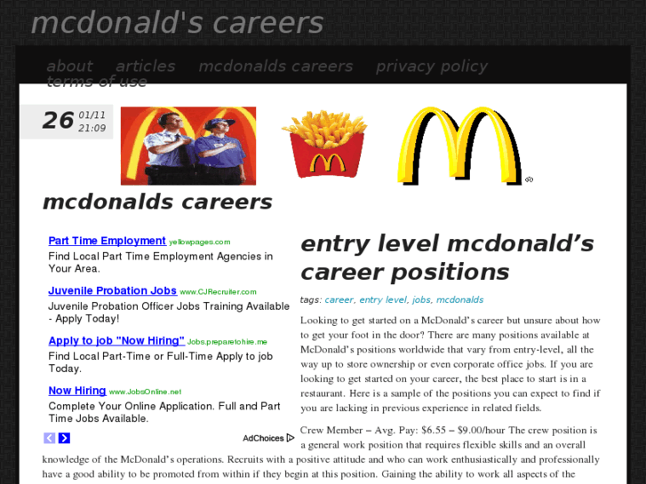 www.mcdonalds-careers.com