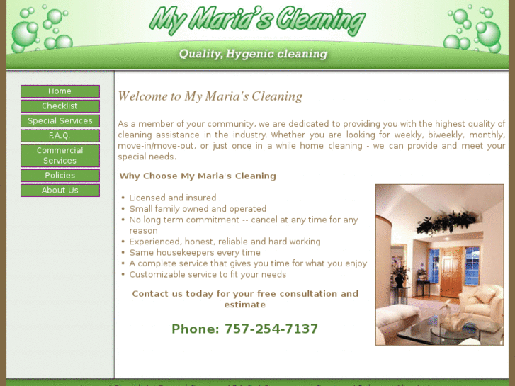 www.mymariascleaning.com