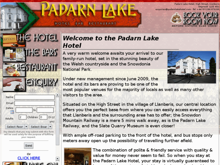 www.padarnlakehotel.com