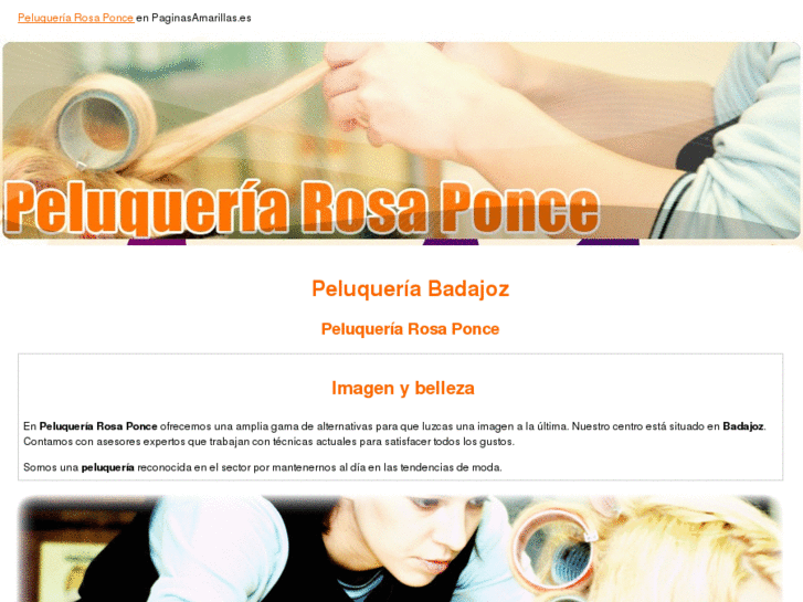 www.peluqueriarosaponce.com