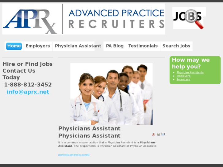 www.physiciansassistant.us