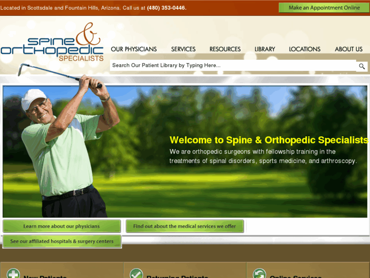 www.spineandorthopedicspecialists.com