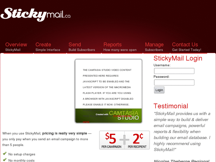 www.stickymail.ca