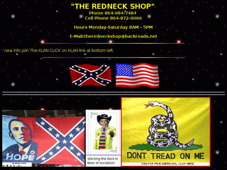 www.theoriginalredneckshop.com