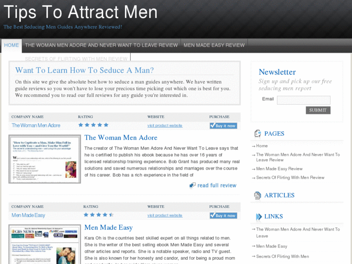 www.tipstoattractmen.com