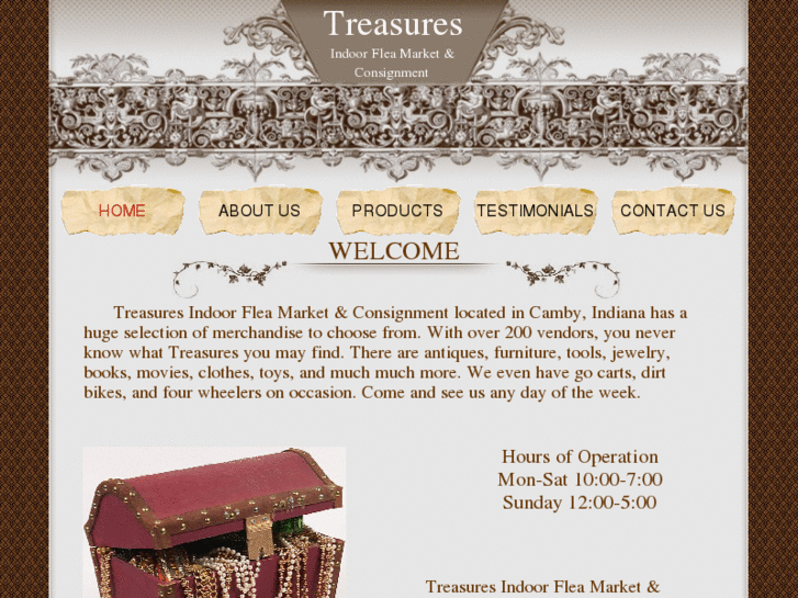 www.treasuresindoorfleamarket.com