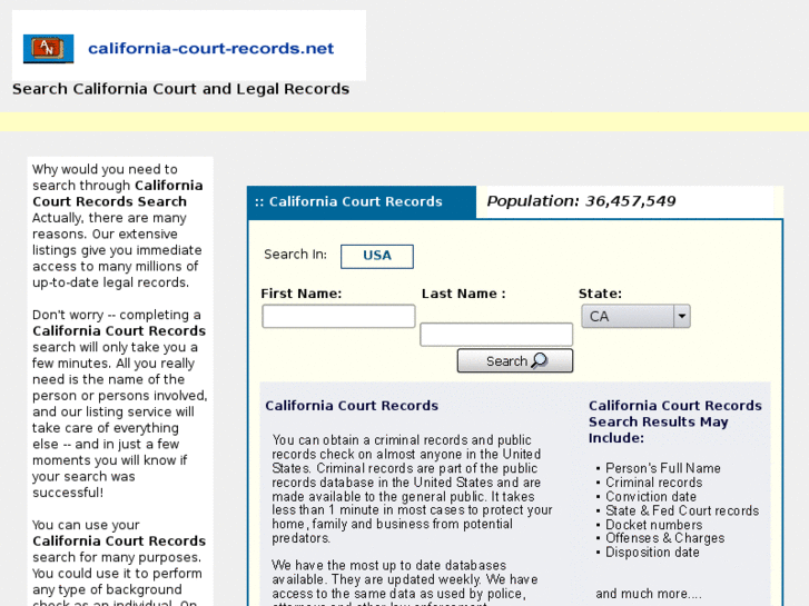 www.california-court-records.net