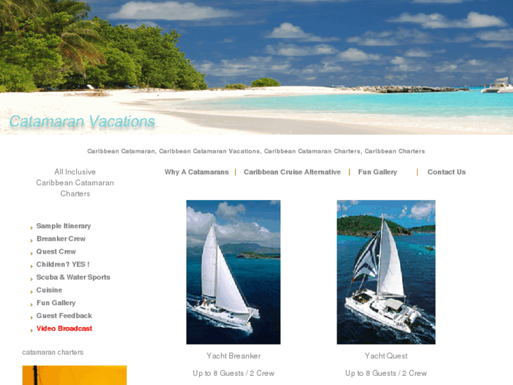 www.catamaran-vacations.com