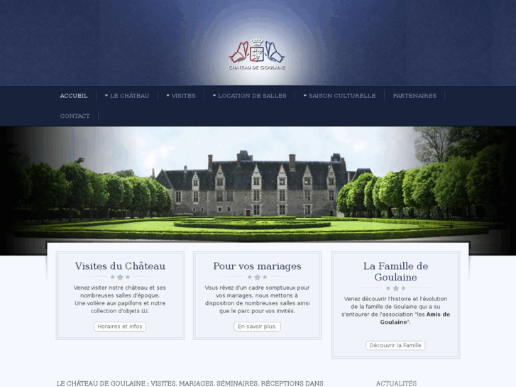 www.chateaudegoulaine.com