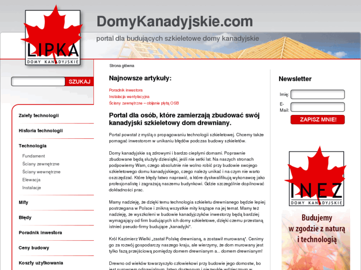 www.domy-kanadyjskie.com