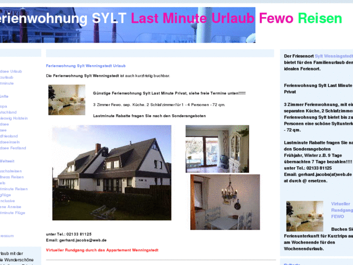 www.ferienwohnung-syltnordsee.de