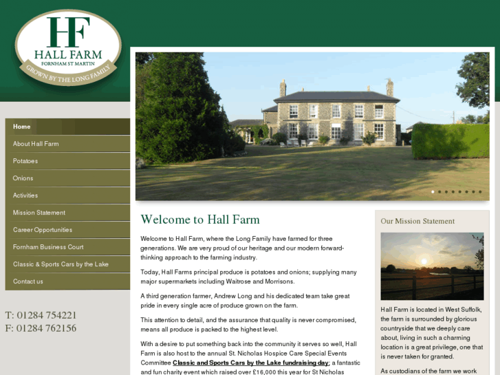 www.hallfarmfornham.com