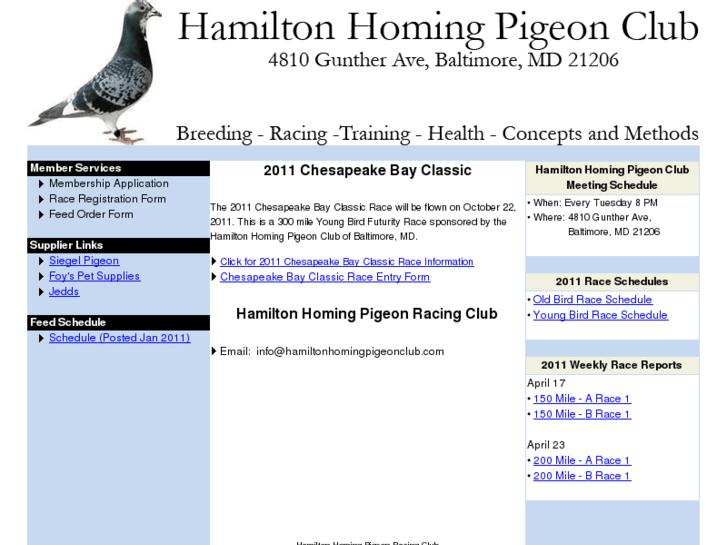 www.hamiltonhomingpigeonclub.com