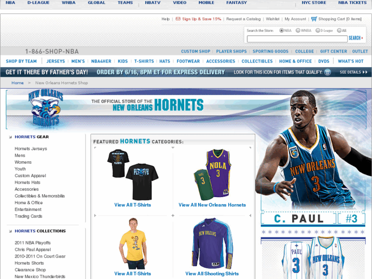 www.hornetsstore.com