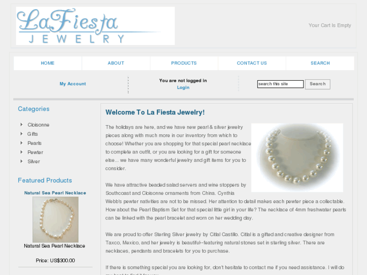 www.lafiestajewelry.com