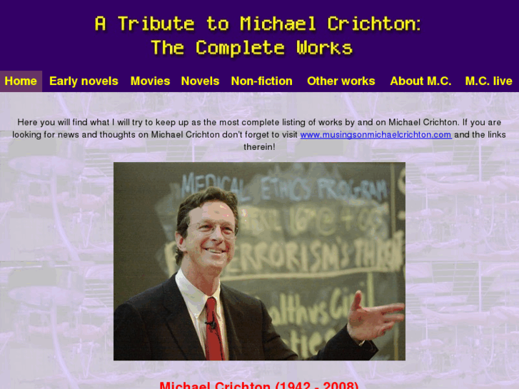 www.michaelcrichton.eu
