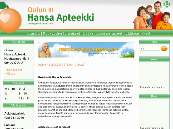 www.oulunhansaapteekki.fi