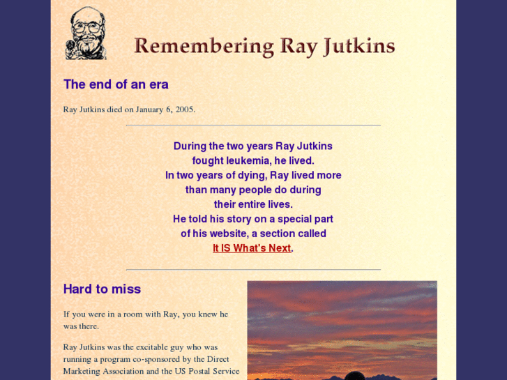 www.rayjutkinsmemories.info