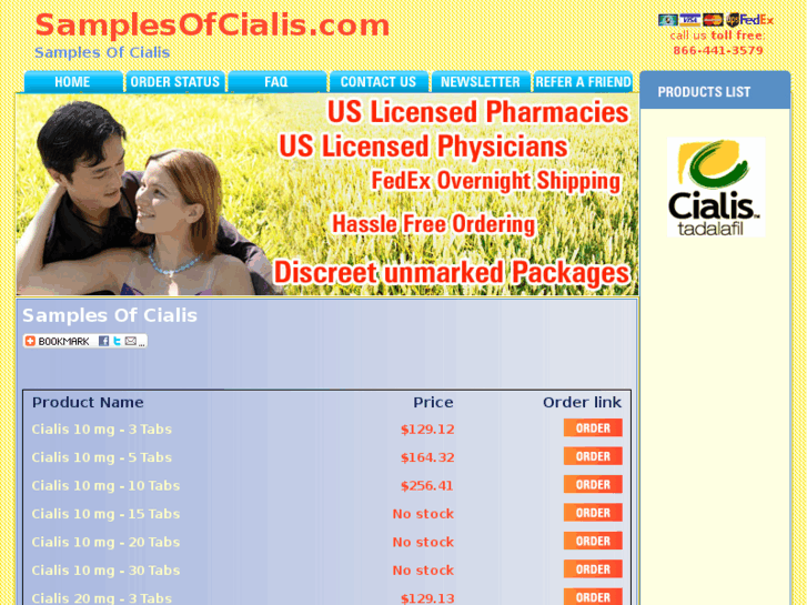 www.samplesofcialis.com