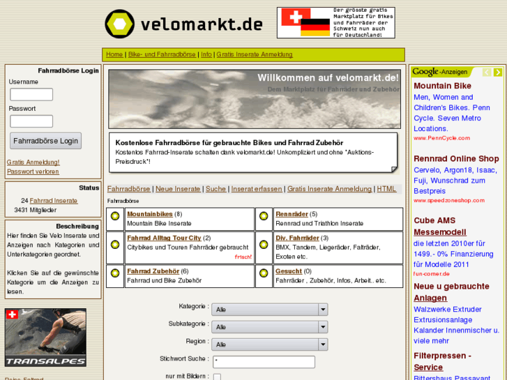 www.velomarkt.de