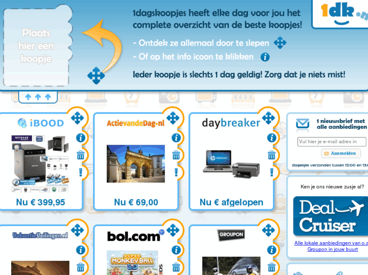 www.1dagskoopjes.nl