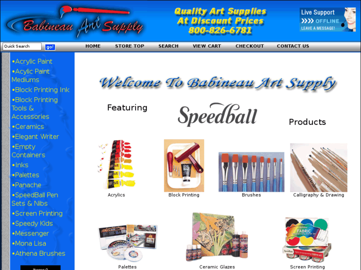 www.babsartsupplies.com