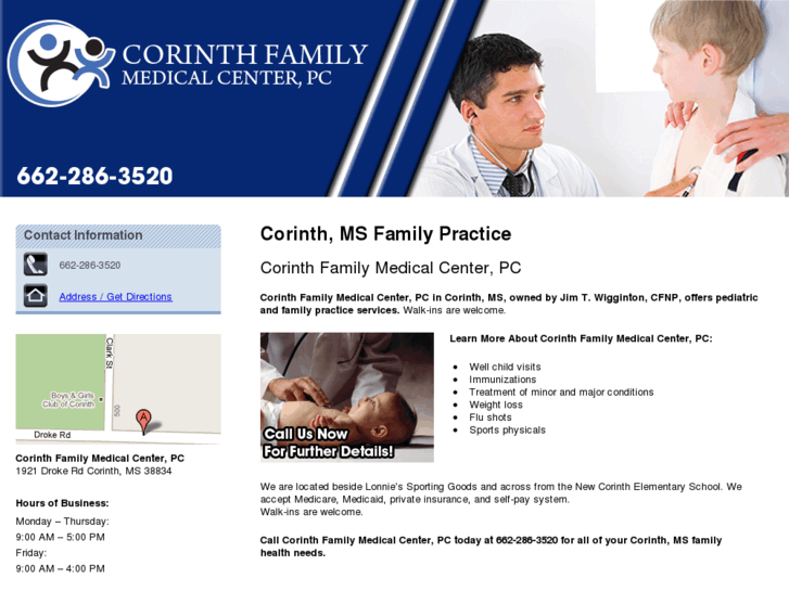 www.corinthfamilymedicalcenter.com